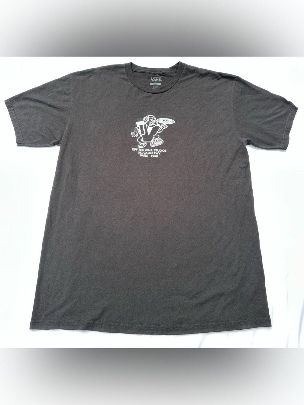 Vans Off The Wall Studios Graphic T-Shirt Black Men’s Large